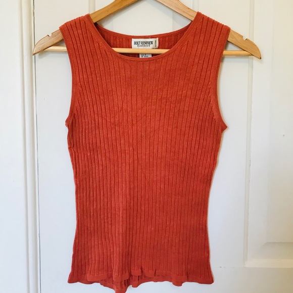 Holt Renfrew Tops - Holt Renfrew silk knit sleeveless top